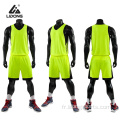 Dernier maillot de basket-ball concevoir un uniforme de basket-ball personnalisé